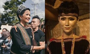 Tượng sáp của H’Hen Niê bị chê không giống, gương mặt dữ dằn