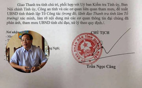 Giám đốc Sở Nội vụ Quảng Ngãi 'gửi gắm' thí sinh: Chủ tịch tỉnh chỉ đạo xác minh