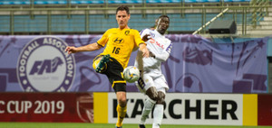 Hà Nội FC bị cầm chân ở Singapore vẫn dẫn đầu bảng đấu AFC Cup