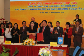 ĐH Kinh tế Quốc dân hợp tác nâng cao trình độ ngoại ngữ cho sinh viên, giảng viên