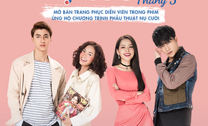 Chi Pu - Lan Ngọc rao bán quần áo, quyên tiền giúp trẻ em mổ hở hàm ếch