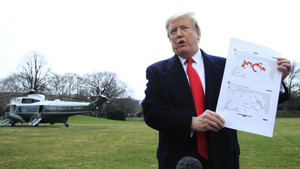 Tổng thống Trump tuyên bố lãnh thổ cuối cùng của IS ở Syria sẽ bị 'quét sạch' trong tối nay