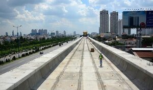 Metro số 1 sẽ cơ bản hoàn thành năm 2020, chở khách 2021