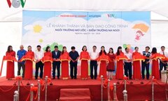 Báo điện tử VOV, Hyundai Thành Công khánh thành điểm trường ở Nghệ An