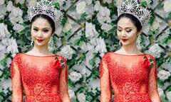 Vẻ đẹp quyến rũ rạng ngời của Hoa khôi tài sắc Việt Nam 2017