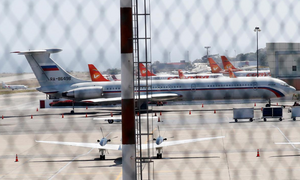 Máy bay quân sự Nga xuất hiện bất thường ở Venezuela