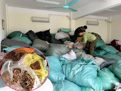 Phát hiện kho hàng hơn 7 tấn thuốc bắc không rõ nguồn gốc ở Hà Nội