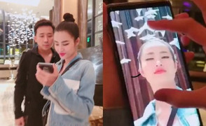 Say sưa tạo dáng và nhờ Trấn Thành chụp ảnh, Đông Nhi nhận cái kết đắng