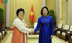 Phó Chủ tịch nước tiếp đoàn đại biểu Triều Tiên thăm Việt Nam