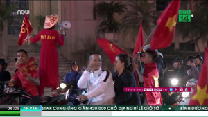 Clip: CĐV trắng đêm ăn mừng chiến thắng lịch sử của U23 Việt Nam