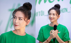 Ngô Thanh Vân gây ngạc nhiên khi ngày càng trẻ trung với nhan sắc rạng rỡ