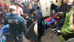 Bắt giữ nghi phạm bịt mặt nổ súng đe dọa tiểu thương ở chợ Long Biên, Hà Nội