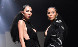 Mặc tin đồn yêu nhau, Kỳ Duyên - Minh Triệu sánh đôi, trình diễn ăn ý trên sàn catwalk
