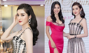 Á hậu Huyền My đeo đồng hồ 3 tỷ đồng đọ sắc cùng Hoa hậu Tiểu Vy