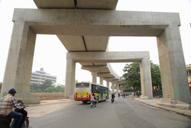 Ảnh: Đường sắt Nhổn - ga Hà Nội vừa bị nhà thầu đòi bồi thường 81 triệu USD giờ ra sao?