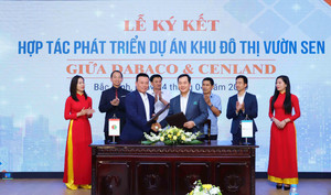 Dabaco Group và CenLand ký kết hợp tác phát triển dự án KĐT Vườn Sen
