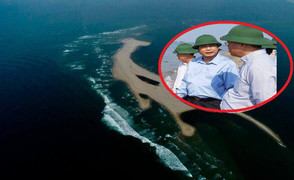 Đảo cát dài 3 cây số nổi lên giữa biển Hội An: Tổng cục phòng chống thiên tai vào cuộc