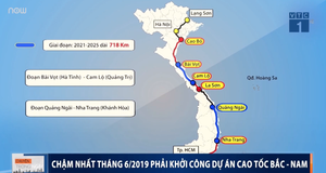 Video: Bộ GTVT chốt ngày khởi công cao tốc Bắc Nam