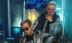 Rapper Binz kết hợp cùng Chung Thanh Phong trên sàn diễn thời trang