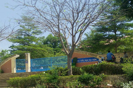 Cô giáo bị nhóm đòi nợ thuê chặn đánh trước cổng trường