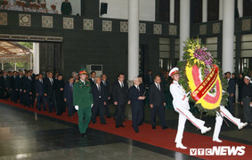 Lãnh đạo Đảng, Nhà nước tiễn biệt Trung trướng Đồng Sỹ Nguyên về đất mẹ