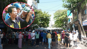 Nhân chứng kể phút xe Lexus biển tứ quý đâm đoàn người đưa tang