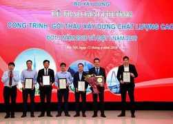 Tổ hợp khách sạn Sheraton Grand Đà Nẵng Resort đạt huy chương Vàng giải 'Công trình xây dựng chất lượng cao' năm 2018