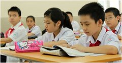 Lịch thi lớp 6 chương trình song bằng năm học 2019-2020