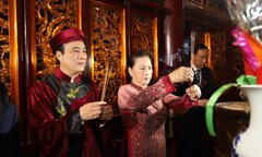 VIdeo: Toàn cảnh lễ dâng hương tưởng nhớ các Vua Hùng