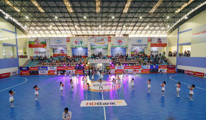 Tưng bừng khai mạc giải futsal HDBank VĐQG 2019