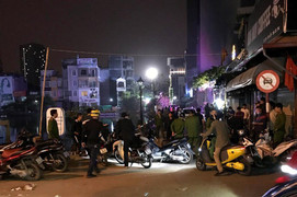 Côn đồ đất Cảng nổ súng, truy sát bạn nhậu trong đêm
