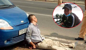 Nhân chứng kể phút tài xế côn đồ chạy xe tốc độ cao, ép ngã khiến Đại úy CSGT thiệt mạng