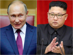 Nga xác nhận cuộc gặp giữa Tổng thống Vladimir Putin và Chủ tịch Kim Jong-un