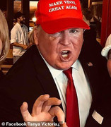 Công nhân xây dựng đóng giả Tổng thống Trump siêu đỉnh