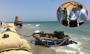 Hội An sẽ dựng ‘tường thành’ 2 lớp giảm áp lực sóng biển, ngăn xói lở ở biển Cửa Đại