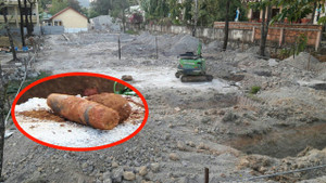 Phát hiện vật liệu nổ tại công trình trường tiểu học ở Lâm Đồng