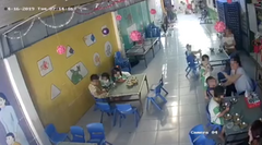 Bảo mẫu đánh trẻ do không nuốt kịp ở Long An: Giáo viên thừa nhận sai phạm