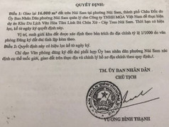 Chủ doanh nghiệp làm giả quyết định của chủ tịch tỉnh để... 'xả stress'