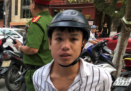 Phê ma tuý nam thanh niên lao xe máy vào lực lượng 911 ở Đà Nẵng