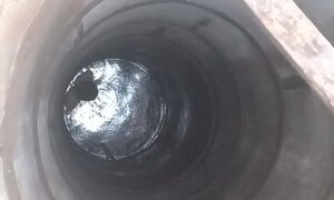 Thanh niên nghi ngáo đá nhảy xuống giếng sâu 11m