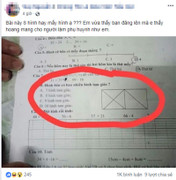 Bài toán đếm hình tam giác khiến phụ huynh hoang mang