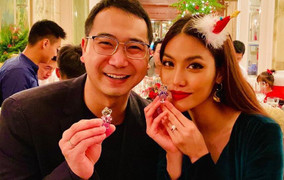 Chồng Lan Khuê hạnh phúc khoe ảnh siêu âm con đầu lòng