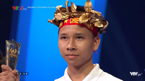 Nam sinh Ninh Bình phá dớp về ba, giành vòng nguyệt quế Olympia