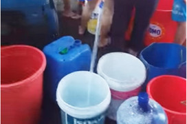 Mất nước kéo dài 3 ngày, người Đà Nẵng méo mặt xách xô chạy quanh