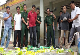 Triệt phá đường dây vận chuyển hơn 60 kg ma túy từ nước ngoài về Việt Nam