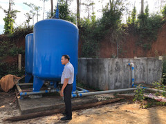 Video: Nhà máy cung cấp nước sạch hàng tỷ đồng bị đắp chiếu ở Đắk Nông