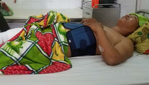 Truy đuổi cát tặc, một cán bộ địa chính ở Quảng Nam bị tông gãy xương