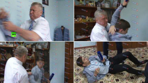 Bị hỏi dồn về nghi án tham nhũng, quan chức Nga nổi đóa, quật ngã phóng viên