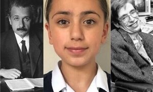 Cô bé 11 tuổi có IQ cao hơn thiên tài Einstein và Stephen Hawking