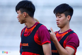 Cận cảnh thiết bị công nghệ cao theo dõi tuyển Việt Nam tập luyện